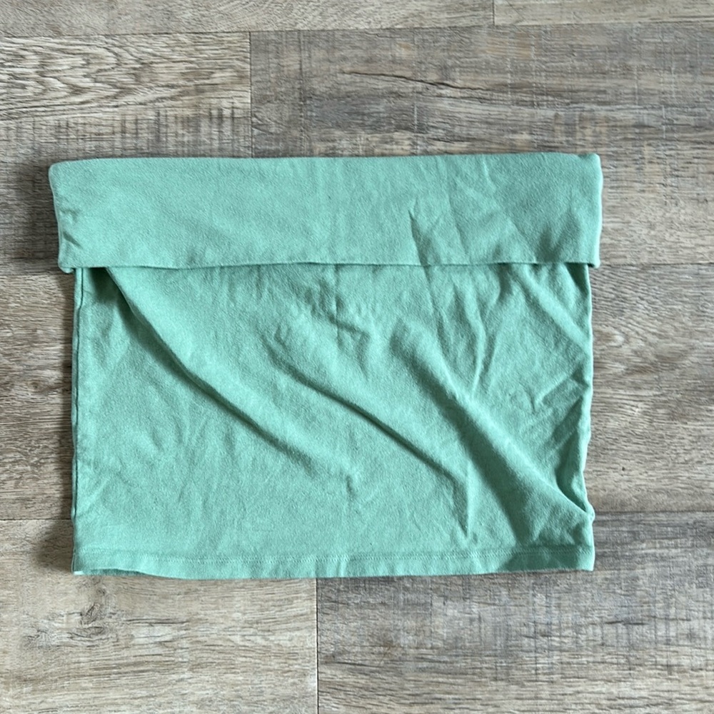 AMERICAN EAGLE SAGE GREEN TUBE TOP